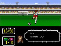 une photo d'Ã©cran de Captain Tsubasa 3 sur Nintendo Super Nes